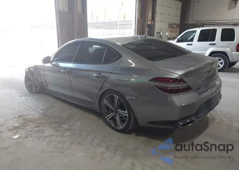 2024 Genesis G70 3.3T Awd Sport Advanced из США, поврежденный, VIN KMTG54SE9RU140488